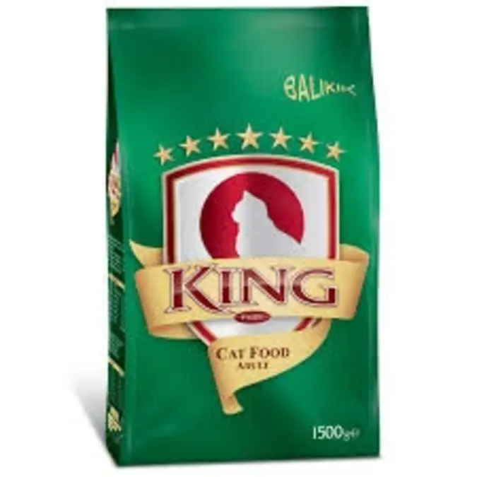 King Adult Cat Food Fish 1.5Kg